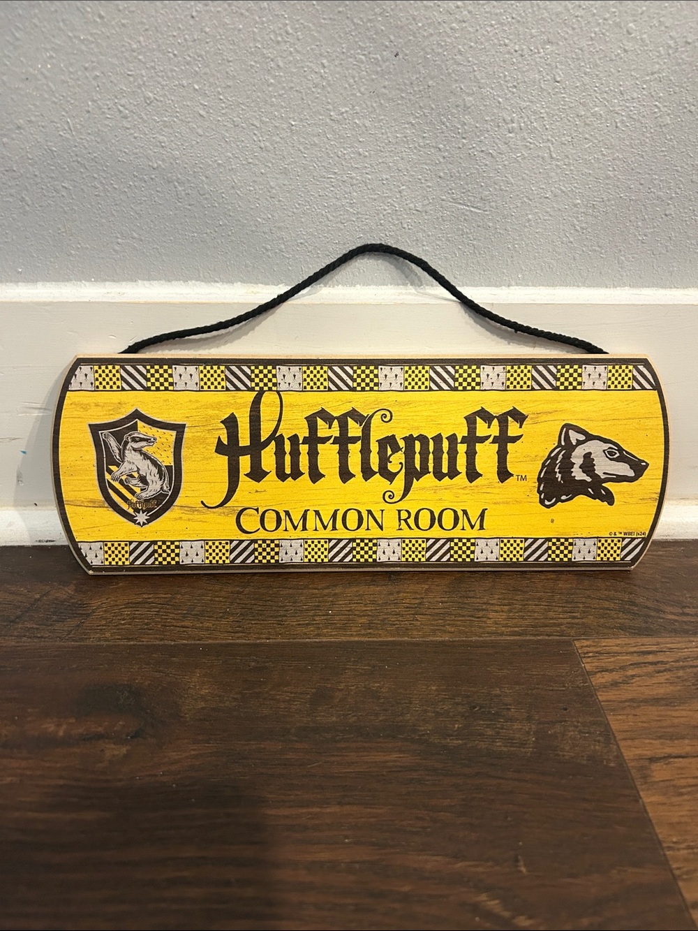 Hufflepuff Common room sign